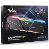 Operatīvā atmiņa 16Gb DDR4 3200MHz Netac Shadow RGB (NTSRD4P32DP-16E) (2x8Gb KIT)