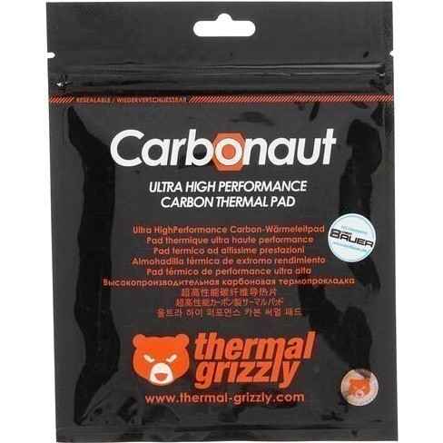 Termoblīve Thermal Grizzly Carbonaut 51x68mm (TG-CA-51-68-02-R) - foto 2