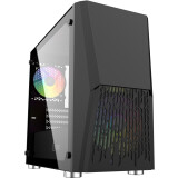 Datoru korpuss Powercase Alisio Micro X2B Black (PC_CAMIB_L2)