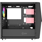 Datoru korpuss Powercase Alisio Micro X2B Black (PC_CAMIB_L2)