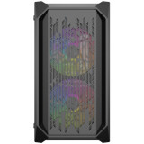 Datoru korpuss Powercase Alisio Micro X3B Black (PC_CAMIB_L3)