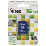 Atmiņas kartes 16Gb SD Mirex (13611-SD10CD16)
