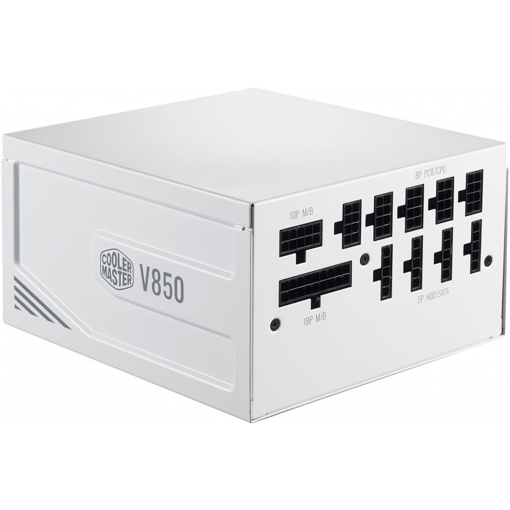 Barošanas bloks 850W Cooler Master V850 Gold V2 White Edition (MPY-850V-AGBAG-EU) - foto 6