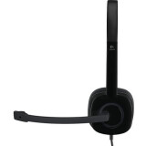 Garnitūra Logitech Stereo H151 Black (981-000589)