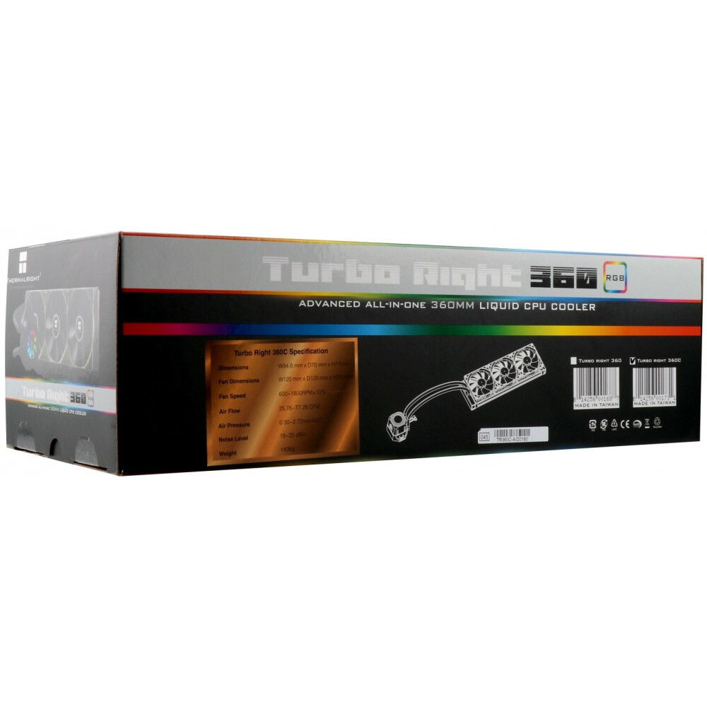Système de refroidissement liquide Thermalright Turbo Right 360 C - TURBO-RIGHT-360-C - photo 9
