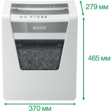 Papīra smalcinātājs (šrederis) Leitz IQ Office (80030000)