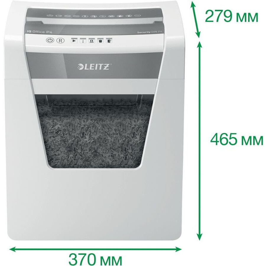 Papīra smalcinātājs (šrederis) Leitz IQ Office (80030000) - foto 6