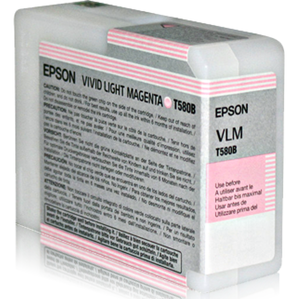 cartouche dencre Epson C13T580B00 Vivid Light Magenta