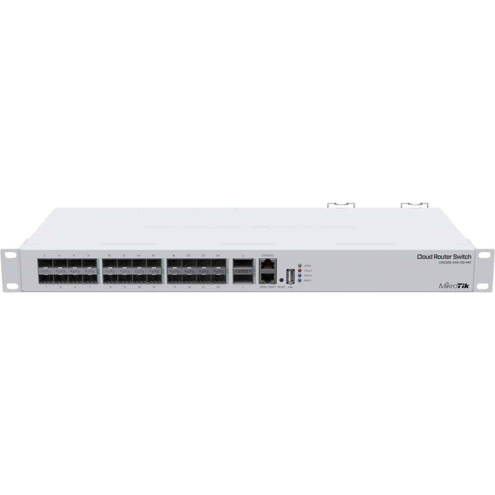 Commutateur (switch) MikroTik CRS326-24S+2Q+RM