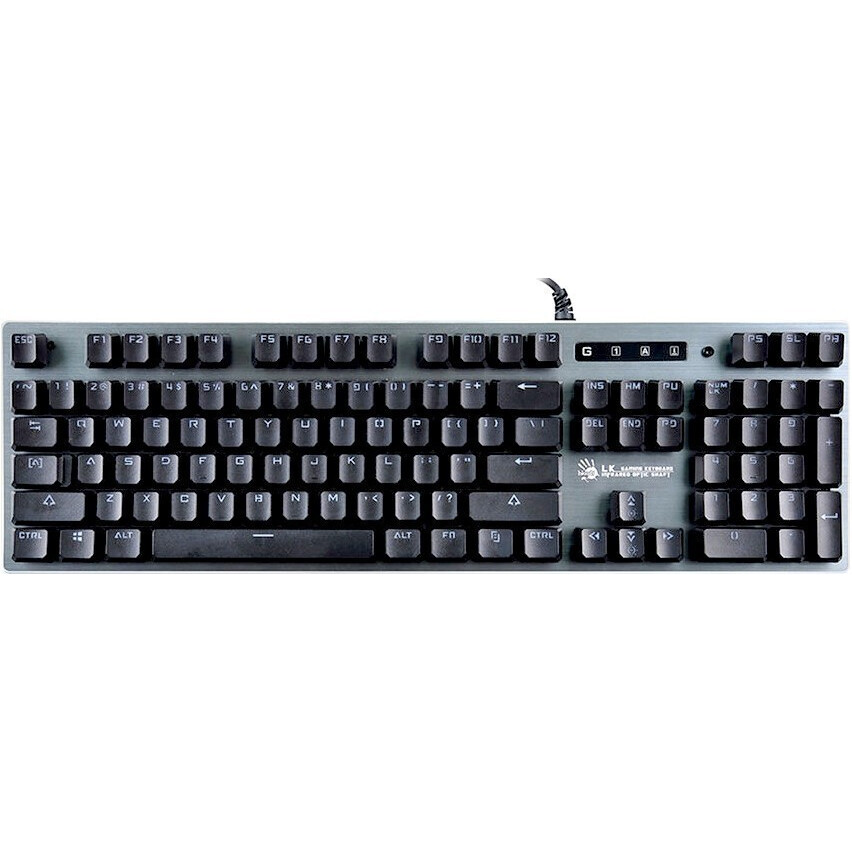 Tastatūra A4Tech Bloody B765 Grey - foto 3