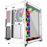 Datoru korpuss Powercase Vision White (PC_CVWA_L4)