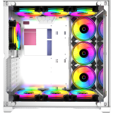 Datoru korpuss Powercase Vision White (PC_CVWA_L4)