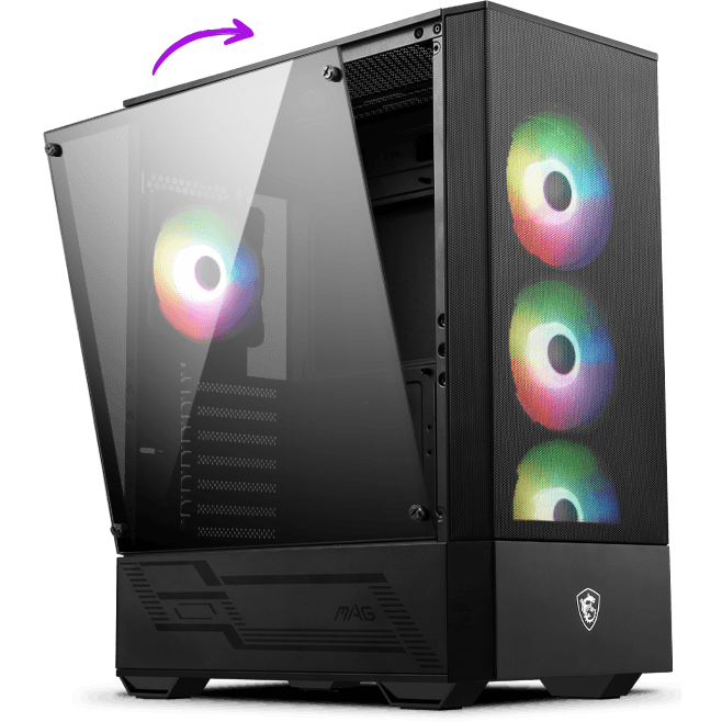 Datoru korpuss MSI MAG FORGE 112R Midi-Tower (MAG FORGE 112R) - foto 5