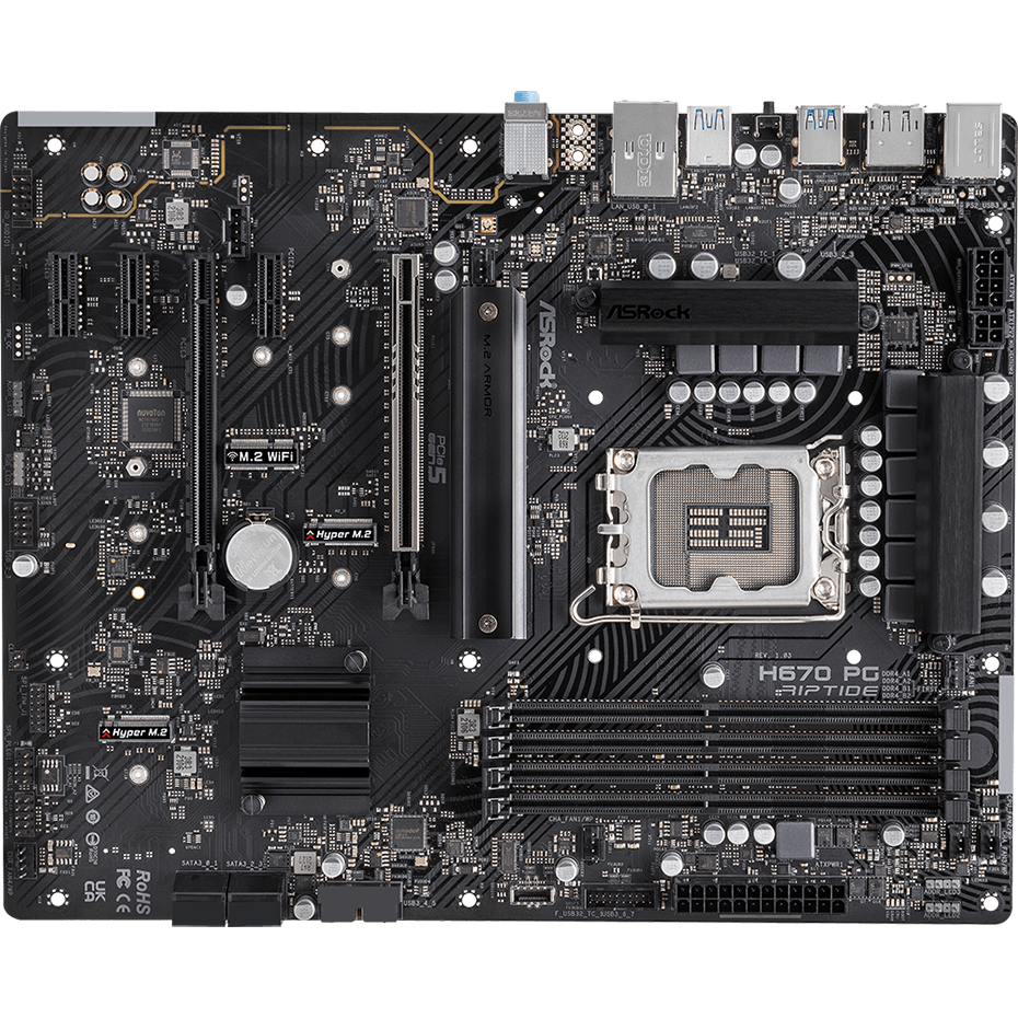 Carte mère ASRock H670 PG Riptide