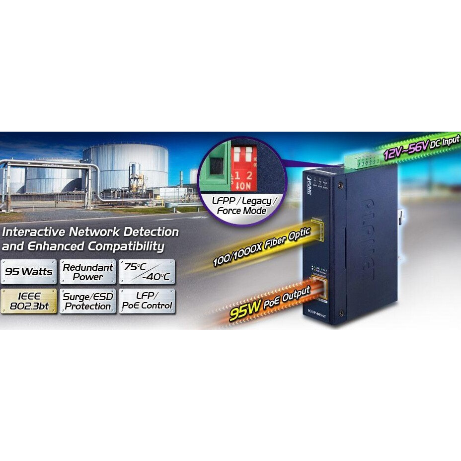 Multivides pārveidotājs PLANET IGUP-805AT - foto 4