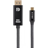Kabelis USB Type-C - DisplayPort, 1.8m, Telecom TCC020M-1.8M