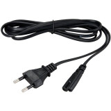 Barošanas kabelis CEE 7/16 - IEC-320-C7, 1.8m, Rexant 11-1101