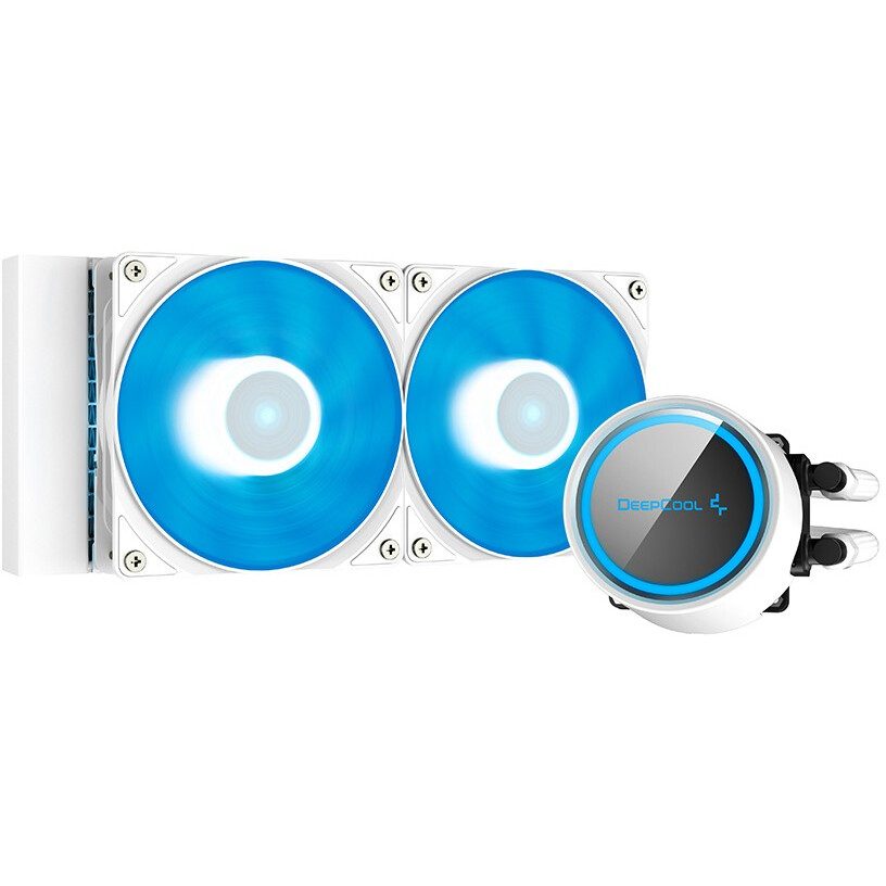 Ūdens dzesētājs DeepCool Gammaxx L240 A-RGB White - foto 2