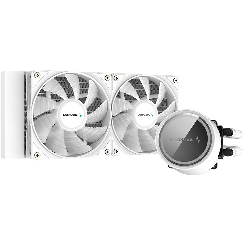 Ūdens dzesētājs DeepCool Gammaxx L240 A-RGB White - foto 3
