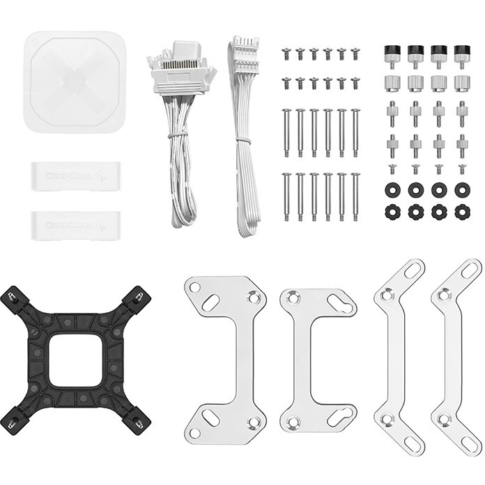 Ūdens dzesētājs DeepCool LS720 White - foto 5