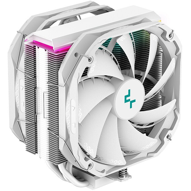 Cooler DeepCool AS500 PLUS WH - R-AS500-WHNLMP-G