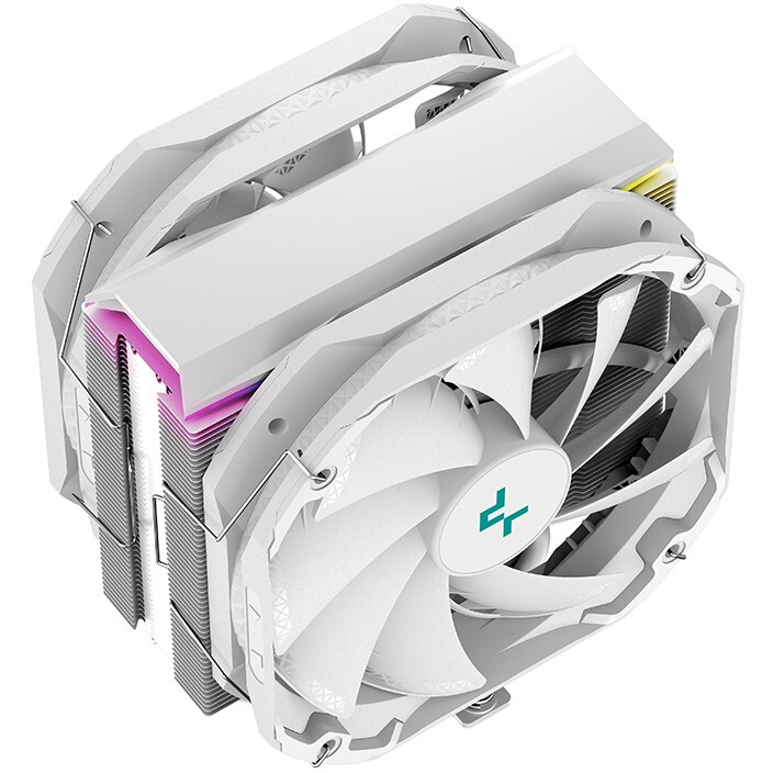 Cooler DeepCool AS500 PLUS WH - R-AS500-WHNLMP-G - foto 4