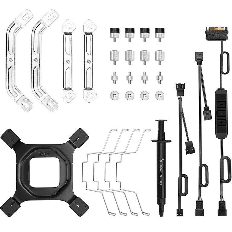 Cooler DeepCool AS500 PLUS WH - R-AS500-WHNLMP-G - foto 9