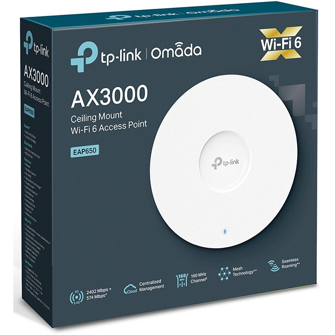 Wifi piekļuves punkts TP-Link EAP650 (EAP650) - foto 6
