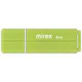 USB zibatmiņa 8Gb Mirex Line Green (13600-FMULGN08)