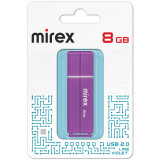 USB zibatmiņa 8Gb Mirex Line Violet (13600-FMULVT08)