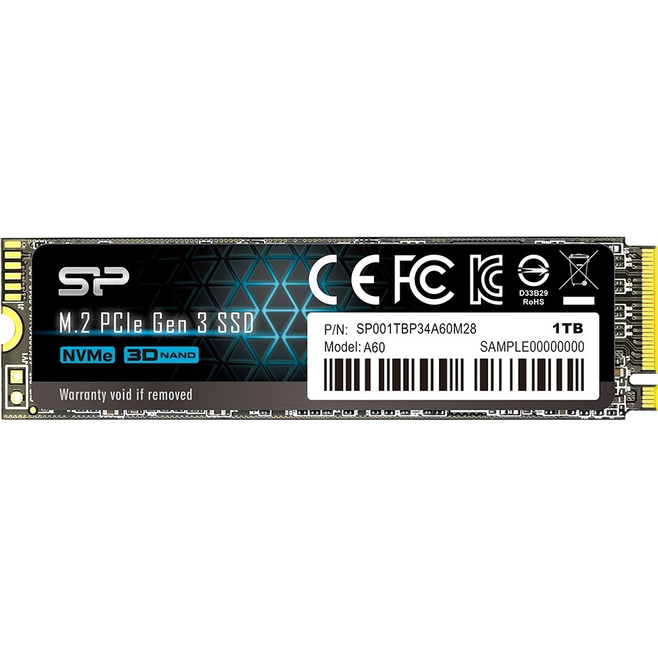 SSD interne 1TB Silicon Power P34A60 (SP001TBP34A60M28)