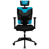 Spēļu krēsls AeroCool Guardian Ice Blue (4710562758320)