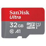 La carte mémoire 32Gb MicroSD SanDisk Ultra (SDSQUA4-032G-GN6MN)