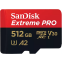 Atmiņas kartes 512Gb MicroSD SanDisk Extreme Pro (SDSQXCD-512G-GN6MA)